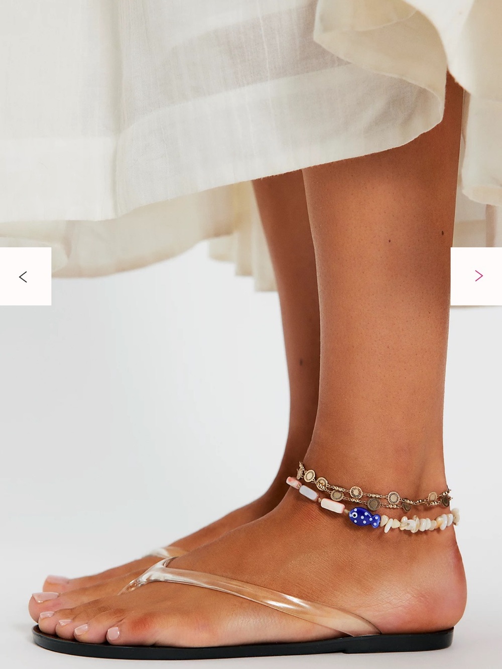 Jeffrey Campbell Black Jelly Sandals with Clear Straps - Picture 3 of 10